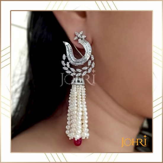 Large Gold Kundan Moti Meena Jhumka Earring Indian Jewelry/ Earrings /  Bollywood Jewellery / Pakistani /statement / Bridal Wedding Jewelry - Etsy