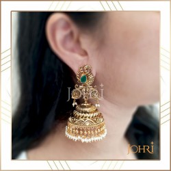 Nakshi gold earrings 