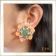 Coral earring