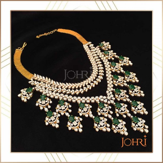 Emerald necklace 
